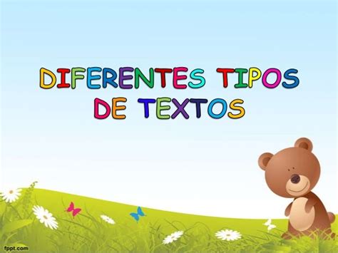 Diferentes Tipos De Textos