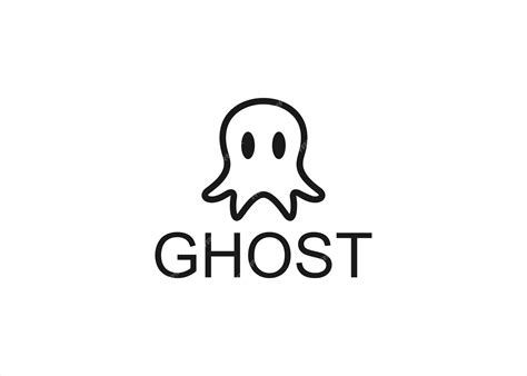 Premium Vector Ghost Logo Design Vector Illustration