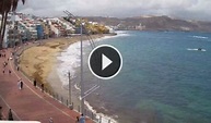 Webcam Las Palmas de Gran Canaria: Beach of Las Canteras