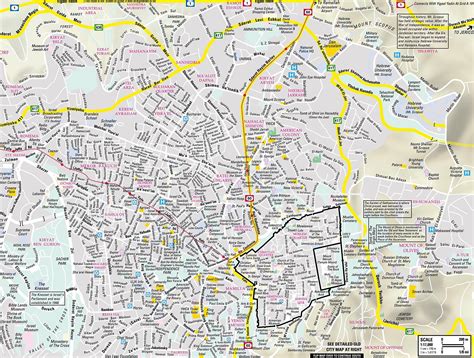 Israel And Jerusalem Map