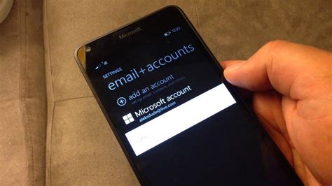 Cannot Delete First Microsoft Account On Windows 8 Phone Only Sync Is