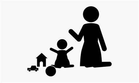 Babysitting Clipart Black And White Free Transparent Clipart Clipartkey