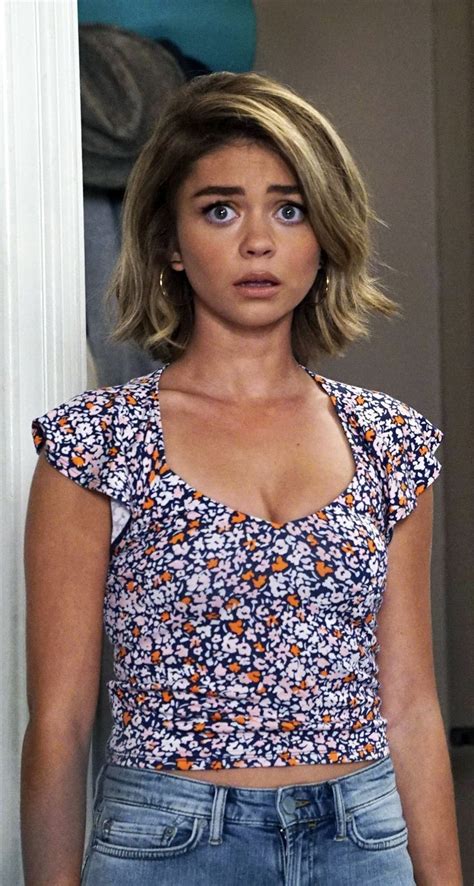 Pin By Renee On Sarah Hyland In Sarah Hyland Hair Sarah Hyland