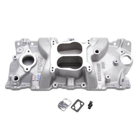 Edelbrock 2101 Performer Intake Manifold Install Kit Quadrajet