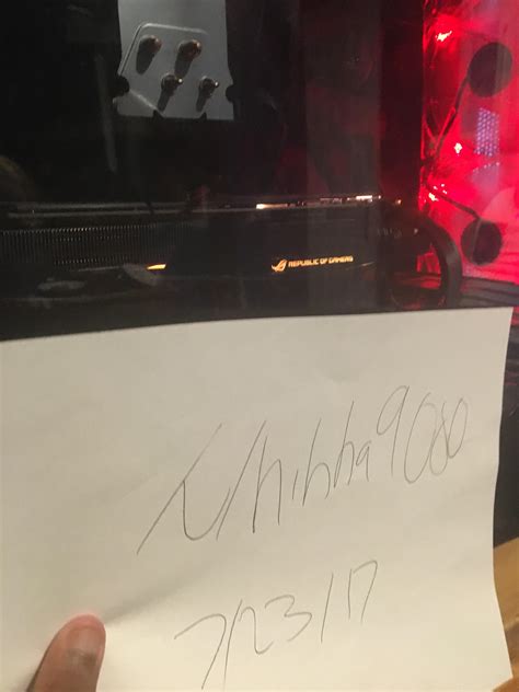 Usa Ca H Asus Strix Gtx 1080 W Paypal Hardwareswap