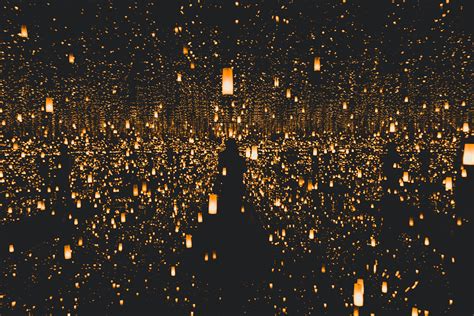 Covered By Lanterns Lights Dark 5k Wallpaperhd Photography Wallpapers