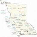 British Columbia Map - GIS Geography