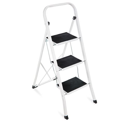 Best Choice Products 3 Step Steel Ladder Folding Portable Step Stool W