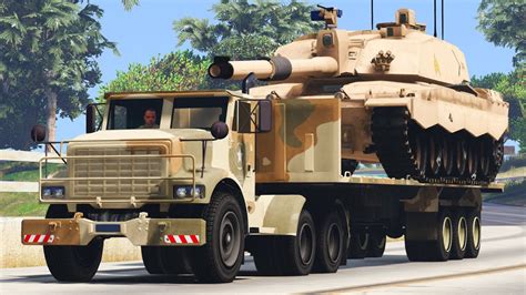 Gta 5 Heavy Weaponized Military Vehicles Hauling Gta 5 Gunrunning