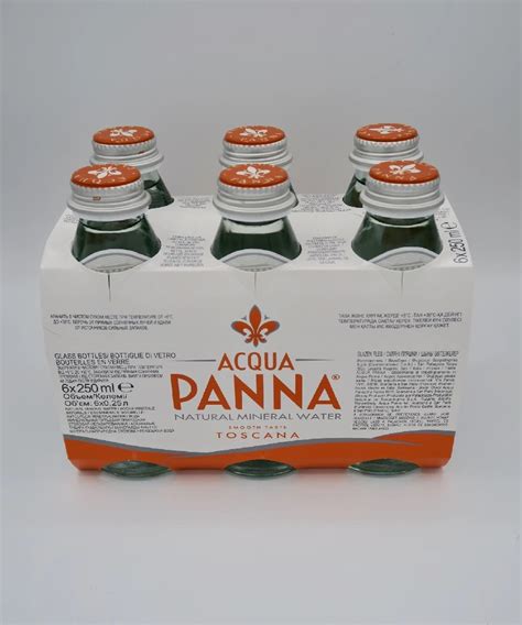 Acqua Panna Still Mineral Water Glass Bottles X Ml Ss Food Service