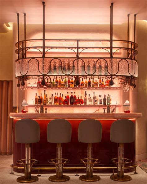 The Red Room Bar At London S Connaught Hotel Is Designed To Feel Like An Art Collector S Home