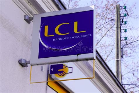 LCL Logo Brand And Sign Text Front Of Atm Bank Signage Editorial Image