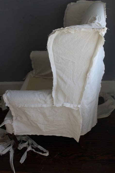 Slip covers for sofas cover slipcovers loveseat couch high back chairs 3 seater. How to Sew a Slipcover for a Wingback Chair - Farmhouse on ...