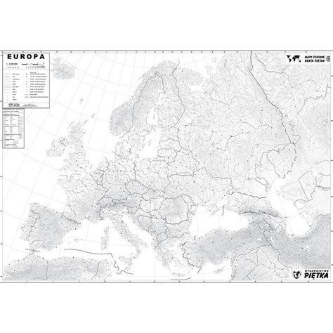 Mapa Konturowa Europy Czarno Bia A Mapa Fizyczna Europy The Best Porn