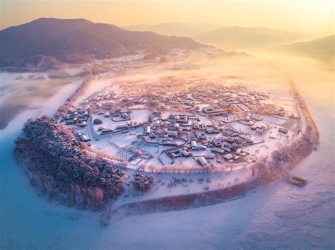 Hahoe Village Andong North Gyeongsang Province South Korea