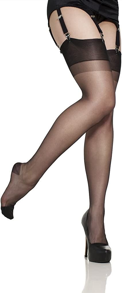 Gio Reinforced Heel And Toe Rht Ultra Sheer 100 Nylon Stockings