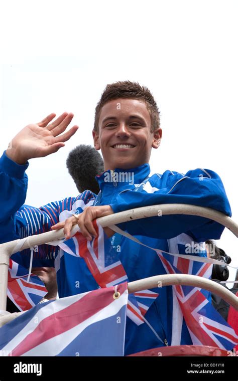Tom Daley Civic Reception And Parade Plymouth Devon Southwest Fina