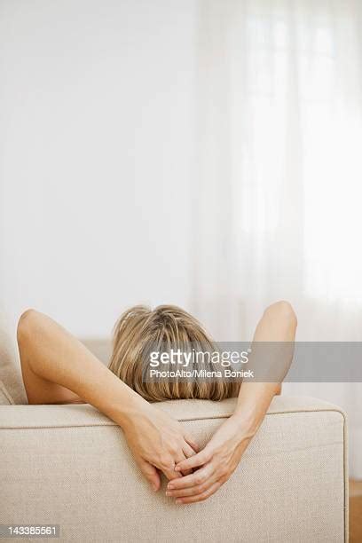 Woman Sitting Back View Photos And Premium High Res Pictures Getty Images