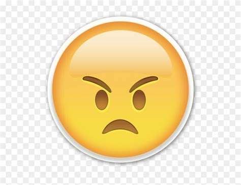 Angry Face Sad Emoji Transparent Background Hd Png
