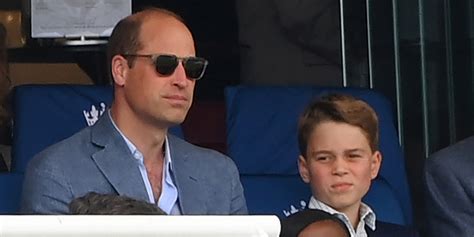 Prince George Bonds With Prince William After Visiting His Dads Old School Prince George