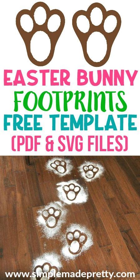 Bunny outline template free printable bonnet templates mask, bunny feet template printable templates to print easter, free easter bunny banner printable of faeries fauna. Free Printable Easter Bunny Feet Template | Easter bunny ...