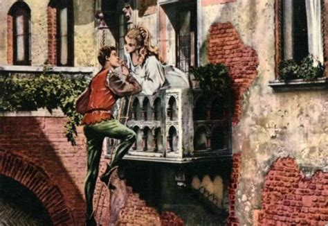 Romeo And Juliet Balcony Scene Painting