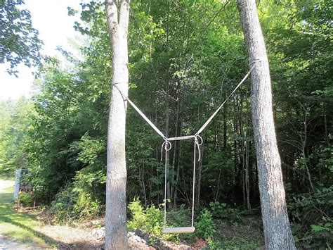 Swing Hanging Kit Between 2 Trees Tree Swing Wood Tree Swing Tree