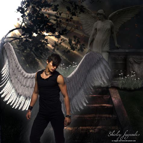 Beautiful Male ángel 💜 ángeles Foto 44157129 Fanpop