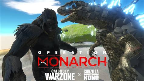 Godzilla Vs Kong Call Of Duty Warzone Trailer Animal Revolt Battle