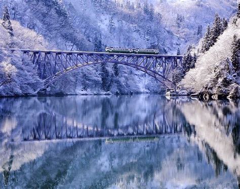 Tadami River And A Scenic Ride In The Mountains Japan Snow Addiction