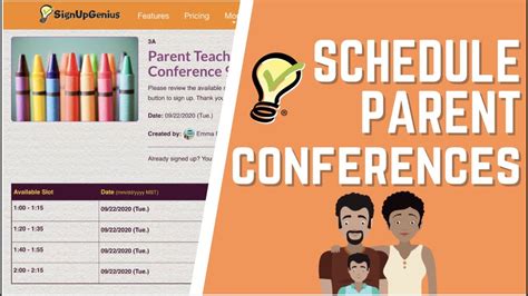 Parent Teacher Conferences With Sign Up Genius How To Set Up Time