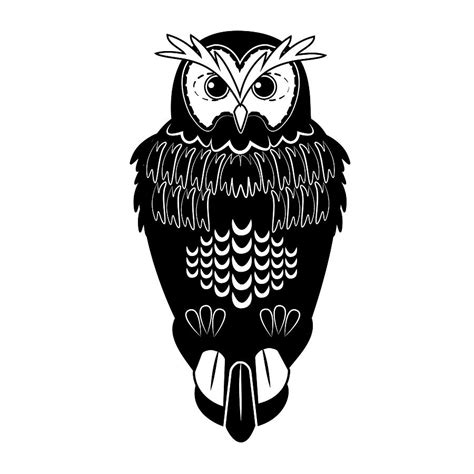 Owl Silhouette Digital Art By Ivan Florentino Ramirez