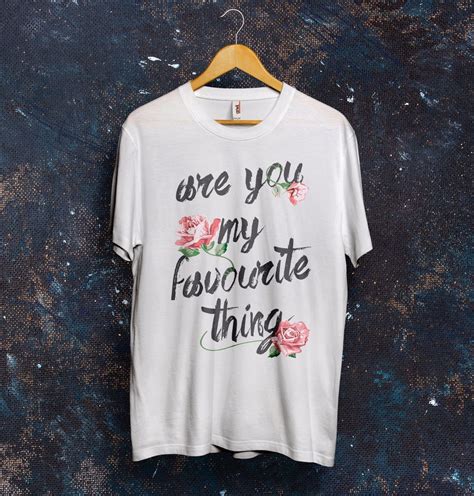 You Are My Favourite Thing T Shirt Top Sweet Kiss Love Tgirlfriend