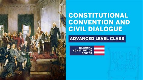 Constitutional Convention And Civil Dialogue Advanced Level Youtube