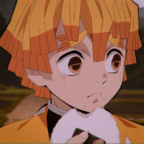 Zenitsu Iconavatar Anime Anime Character Fictional Characters