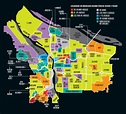 Map Of Portland Oregon Neighborhoods - States Of America Map States Of ...