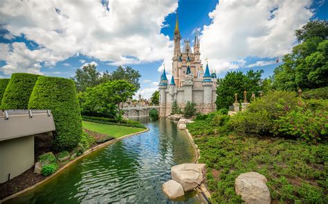 Cinderellas Castle In Disneyworld Orlando Usa 4k Ultra Hd Tv Wallpaper
