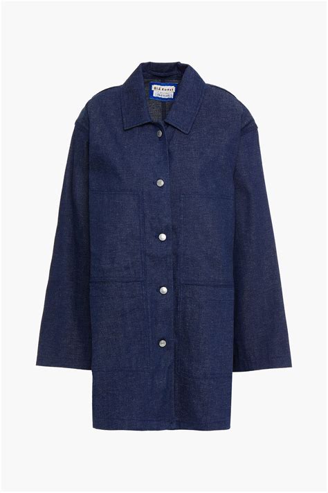 Acne Studios BlÅ Konst Oversized Denim Jacket The Outnet