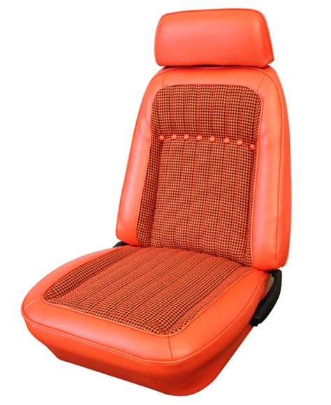 Seat Upholstery Imported 1969 Camaro Standarddeluxe Seat Cover Front