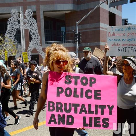 Photo Baltimore Solidarity March Held In Los Angeles LAP2015050201