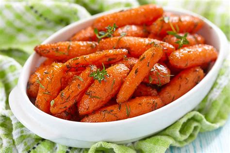 Honey Glazed Roasted Carrots Recipe With Herbs By Archanas Kitchen
