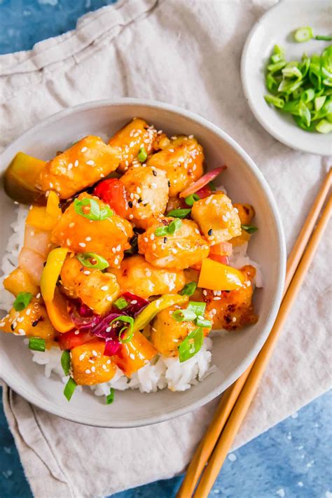 Sweet And Sour Tofu A Quick Sweet And Sour Tofu Recipe
