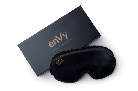 Sleep Clean With The Epic Copper Infused Silk Sleep Eye Mask By Envy Envy Pillow