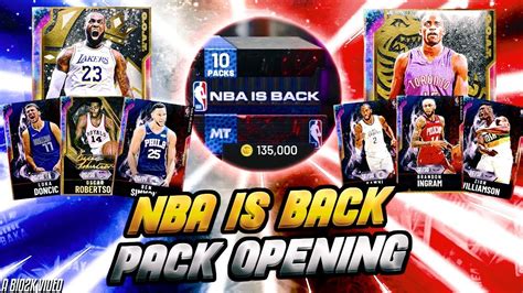 We Pulled 60 Galaxy Opals In The Brand New Nba Is Back Promo Nba