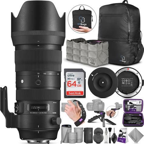 Sigma 70 200mm F 2 8 Dg Os Hsm Sports Lens For Nikon F W Sigma Usb Dock And Advanced Photo And