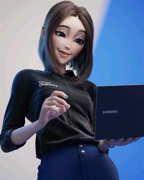 The New 3d Samsung Girl Is Making Me Feel Some Kinda Way Samsung Sam Samsung Girl Cat Girl
