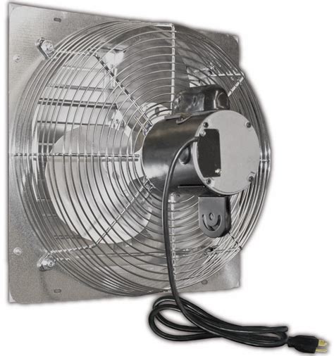 Ves Shutter Exhaust Fan W Cord 16 Inch 1438 Cfm Variable Speed Direct