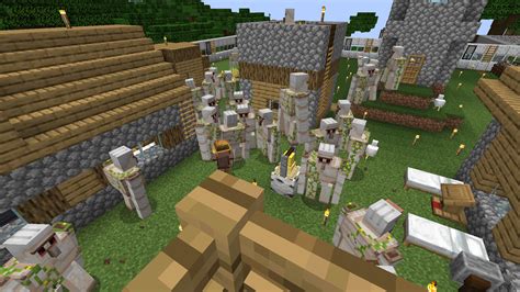 I Think I Have More Iron Golems In My Village Than Actual Villagers