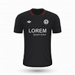 Camiseta de fútbol realista eintracht frankfurt 2022, plantilla de ...