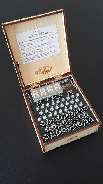 Arduino Enigma Machine Simulator Picoenigma A Universal Enigma